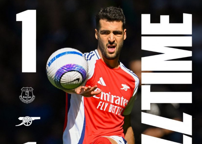 Hasil Liga Inggris Everton vs Arsenal: Asa Juara Tipis, The Gunners Ditahan Imbang 1-1