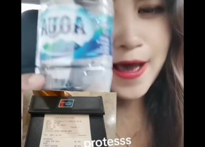 Viral! Seorang Wanita Protes di Media Sosialnya Gegara Beli Air Mineral di Bandara Tapi Harganya Tidak Wajar