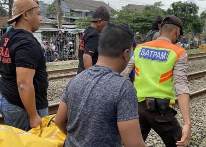 Wanita Tunawisma Tewas Tersambar KA Argo Parahyangan: Kepala Pecah dan Perut Terbelah!