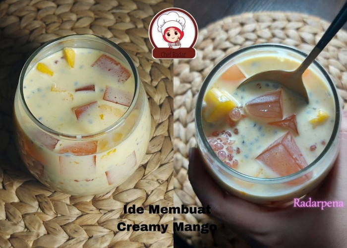 Ide Kreatif! Membuat Creamy Mango Sensasi Kesegaran Mangga Yang Alami dan Siap Menyegarkan Hari Anda