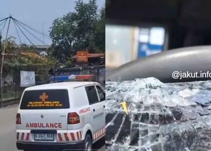 Viral! Aksi Arogan Oknum Pengantar Jenazah Pecahkan Kaca Truk saat Iring-Iringan