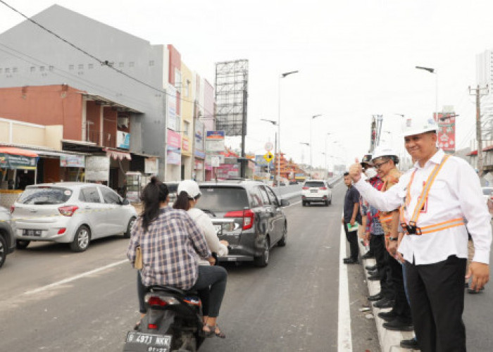 Flyover Cisauk Rampung, Pemkab Tangerang : Kado Manis untuk Masyarakat 