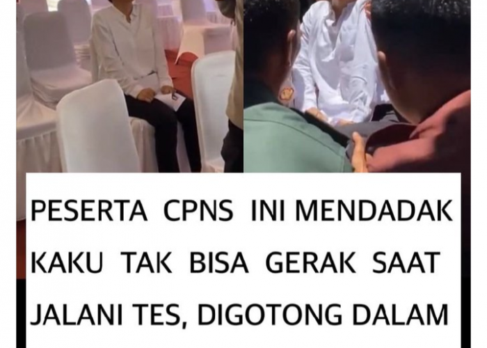 Viral! Wanita Peserta Tes CPNS di Lombok - NTB Jadi Patung, Mistis?