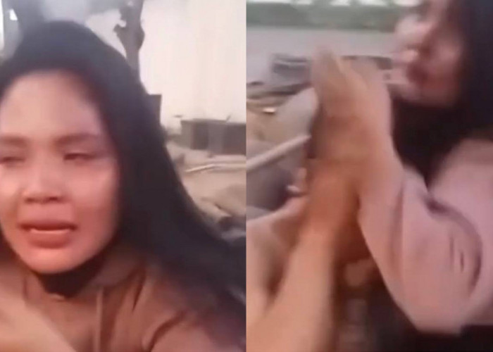 Viral! Sejoli Kepergok Warga saat Ingin Maling Sepeda Motor di Komplek Perumahan Metland Cibitung