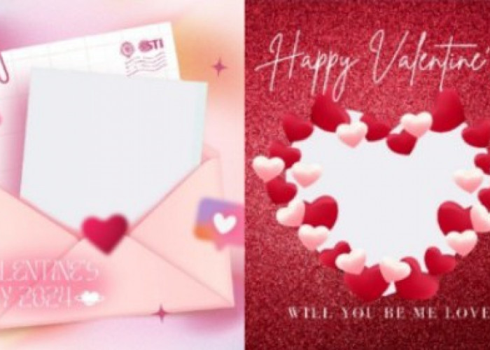 25 Link Twibbon Hari Valentine 2024 Gratis, Desain Cantik Cocok untuk Posting di Sosmed