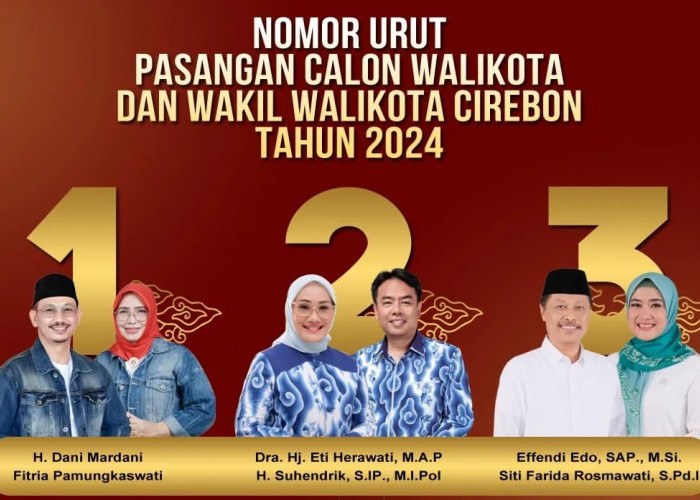 Nomor Urut Pilwalkot Cirebon 2024, Pasangan Eti-Suhendrik Nomor 02: Simbol Kemenangan