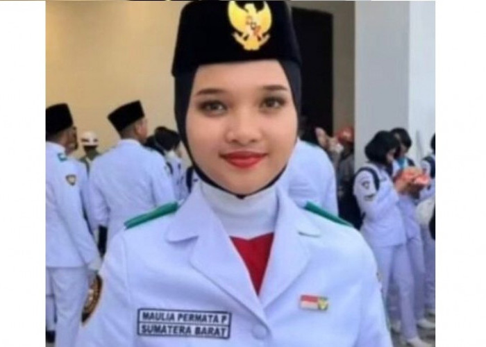 Sedihnya Maulia Permata Putri, Paskibara Berjilbab Pembawa Baki Asal Sumbar yang Diganti Jelang Upacara di IKN