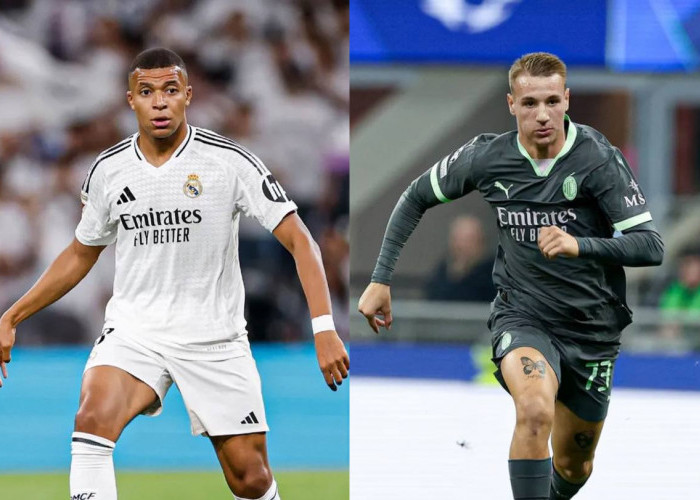 Jadwal Siaran Langsung Real Madrid vs AC Milan di Liga Champions 2024, Adu Tajam Mbappe dan Reijnders