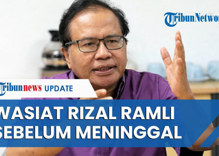 Wasiat Almarhum Rizal Ramli Minta Dimakamkan Tanpa Upacara Resmi Kenegaraan 