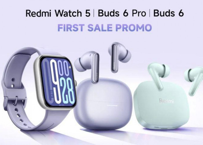 Xiaomi Luncurkan Smartwatch Redmi Watch 5 dan Redmi Buds 6 serta Redmi Buds 6 Pro