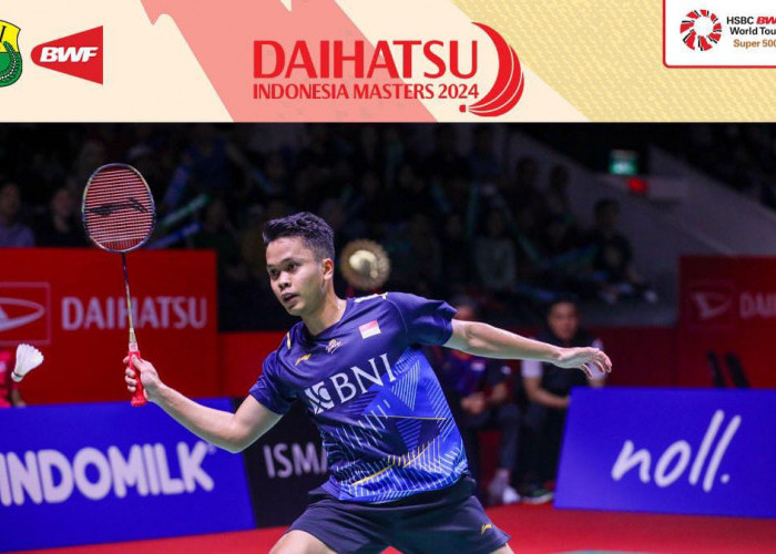 Hasil Indonesia Masters 2024: Anthony Ginting Lolos Semifinal Usai Singkirkan Wakil Singapura 