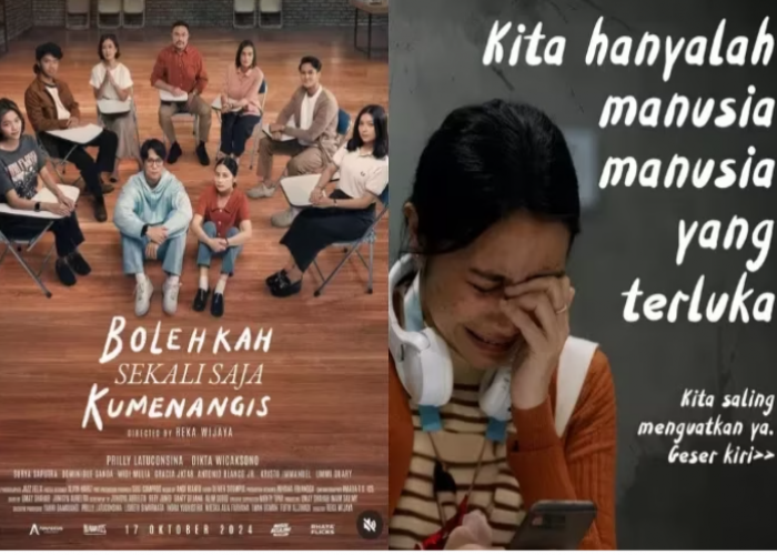 Prilly Latuconsina dan Dikta Wicaksono Sharing saat Promosikan Film “Bolehkah Sekali Saja Kumenangis