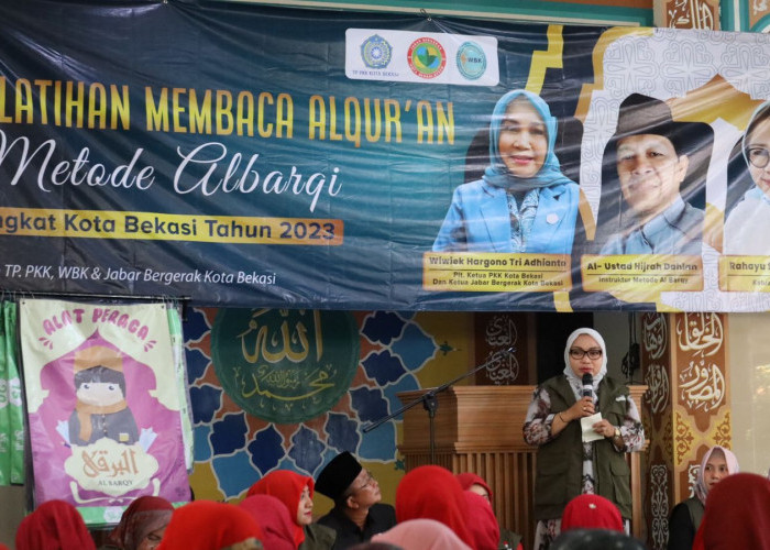 Pkt Ketua TP PKK: Kolaborasi Berantas Buta Aksara Al-Quran, Wujudkan Kota Bekasi Ihsan Dan Tingkatkan Kualitas