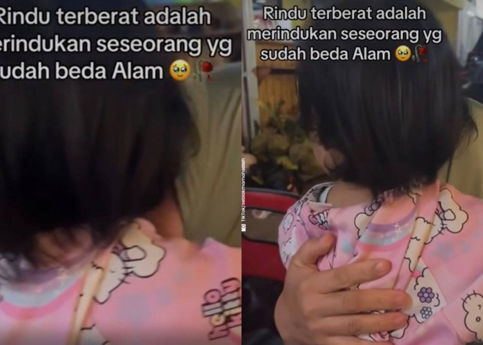 Bikin Sedih! Momen Haru Seorang Ibu Peluk Anak Pelanggan yang Mirip dengan Alm. Anaknya Viral di Medsos