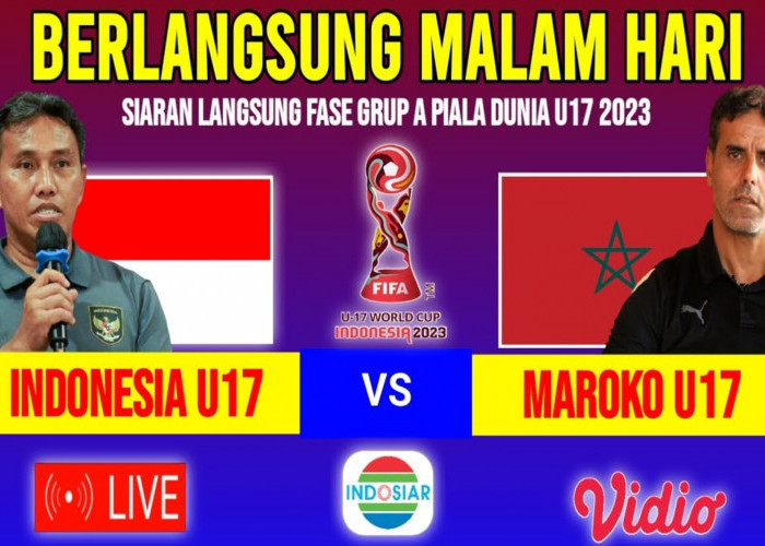 Prediksi Timnas Indonesia Vs Maroko Piala Dunia U-17, Head To Head Serta Link Streaming