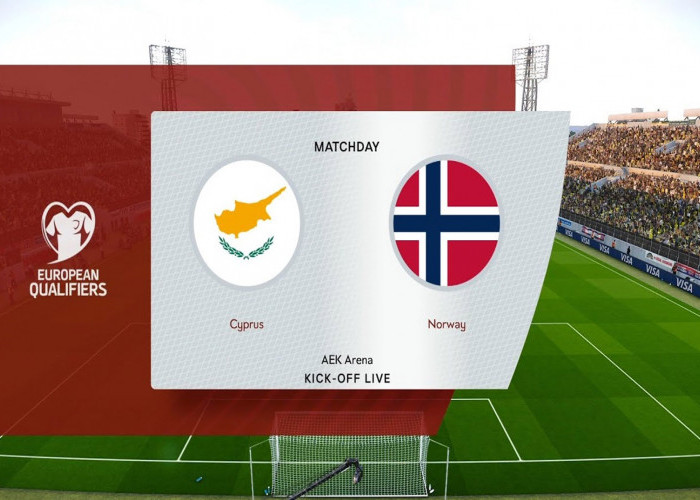 Jadwal Kualifikasi EURO 2024 Siprus Vs Norwegia 13 Oktober 2023, Prediksi Line Up dan H2H