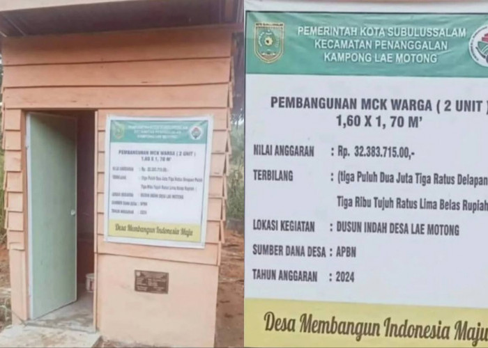 Jadi Sorotan! Begini Penampakan MCK Warga yang Telan Biaya Anggaran Sebesar Rp32 Juta, Tak Sesuai Ekspektasi