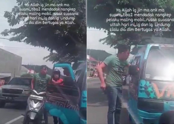 Viral! Niatnya Mau Liburan, Seorang Polisi Malah Tangkap DPO Pencurian Mobil di Bandar Lampung