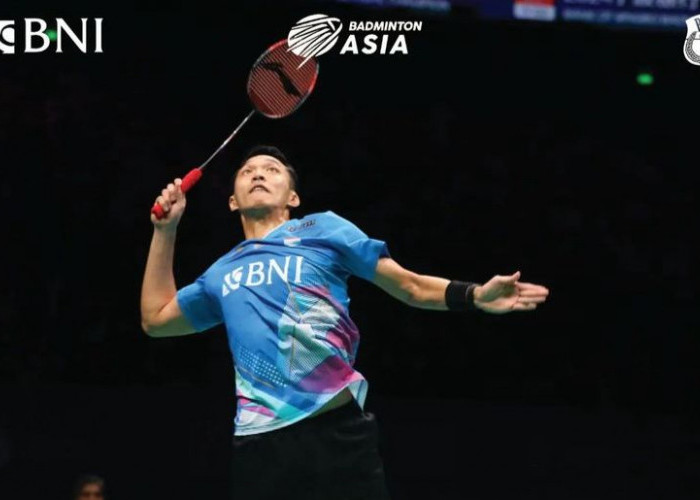 Jonatan Christie Raih Gelar Juara Tunggal Putra Badminton Asia Championship 2024 Kalahkan Li Shi Feng 