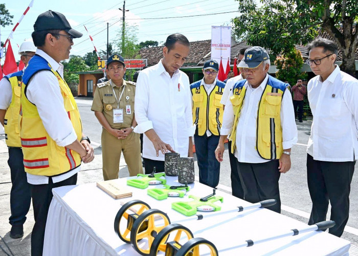 Presiden Jokowi Resmikan 7 Ruas Inpres Jalan Daerah di Provinsi DIY