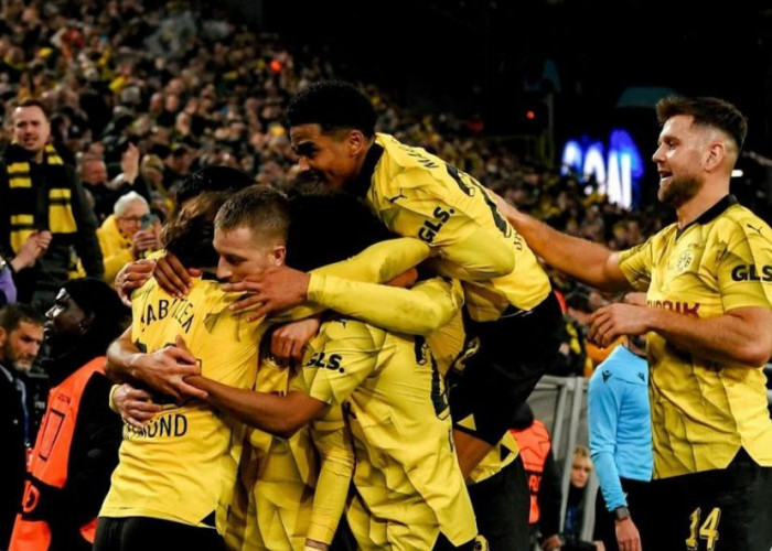 Hasil Liga Champions Borussia Dortmund vs PSV Eindhoven, Die Borussen ke Perempat Final Menang 2-0
