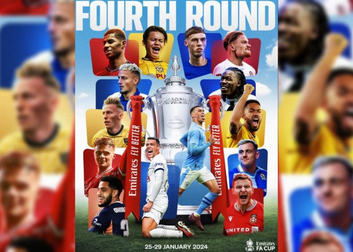 Jadwal Putaran Keempat Piala FA/FA Cup 2023-24, Tottenham vs Man City, Chelsea vs Aston Villa