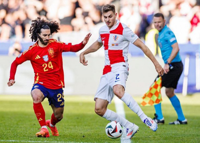 Hasil Pertandingan Euro 2024 Spanyol vs Kroasia, Pasukan De La Fuente Menang Telak 3-0