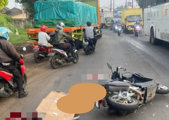 Tragis Pemuda 18 Tahun Tewas Terlindas Truk Kontainer di Narogong Bekasi