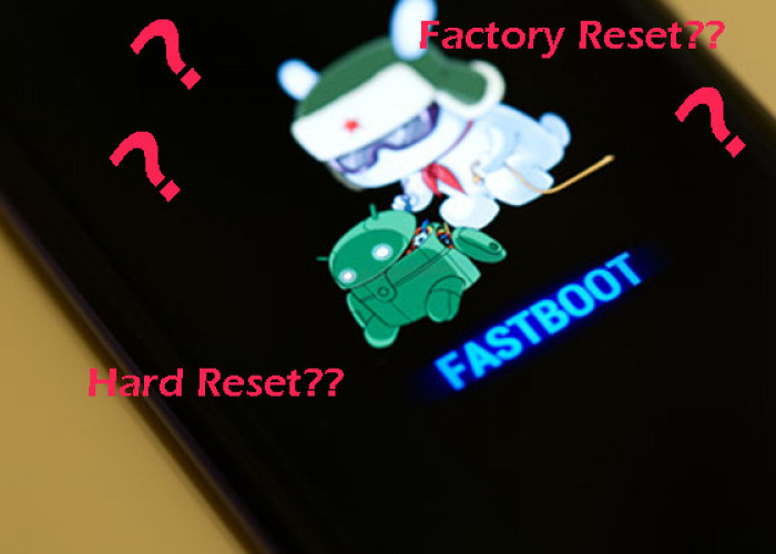Cara Factory Reset HP Xiaomi Redmi 4A Kembali ke Pengaturan Awal