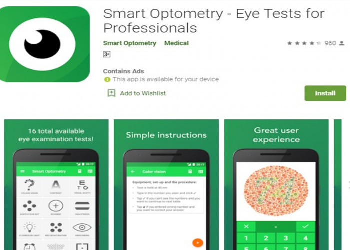 Aplikasi Android Cara Cek Mata Minus, Yuk Cek Aplikasinya Demi Mata Sehatmu!