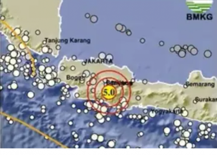 BREAKING NEWS! Gempa di Garut dan Bandung 5 Magnitudo, Getaran Terasa hingga Tasikmalaya, Ciamis dan Cianjur