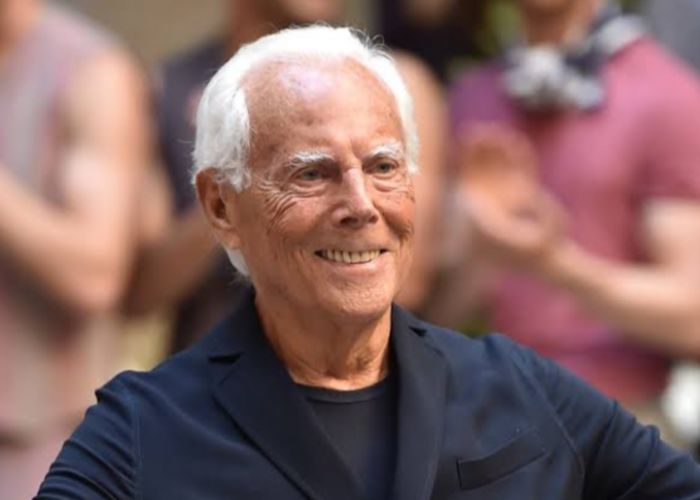 Fokus pada Kesehatannya, Legenda Fesyen Giorgio Armani Bakal Pensiun Tanpa Pewaris