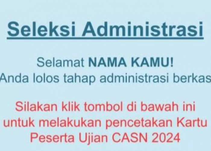 Link Pengumuman Hasil TES SKD Peserta CPNS 2024, Amati Kodenya!