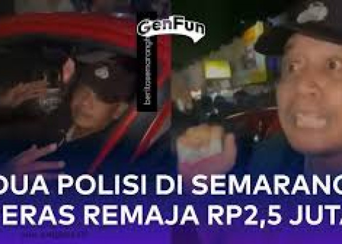 Oknum Polisi: Pelaku Pemalakan terhadap Sepasang Remaja di Semarang Tertangkap