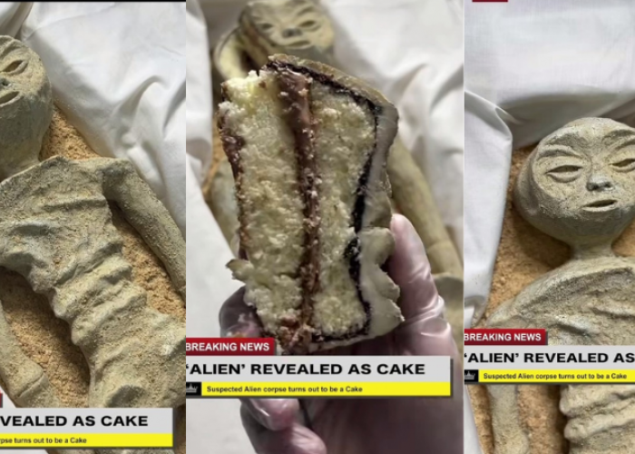 Terungkap Jasad Alien Meksiko Sebenarnya Terbuat dari Kue, Cek Faktanya di Sini!