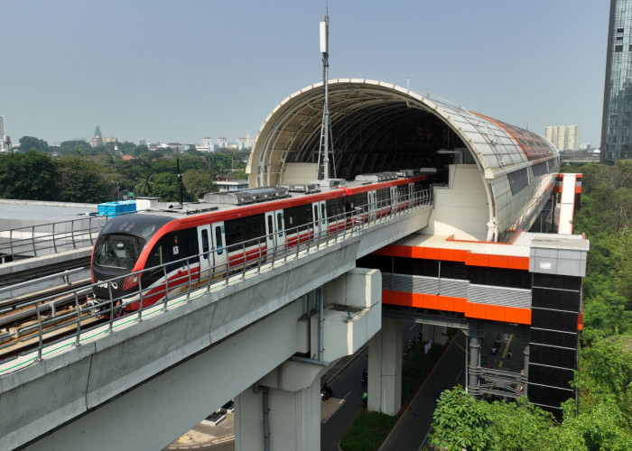  Spesial Libur Natal! LRT Jabodebek Kasih Tarif Cuma Rp10 Ribu hanya 25-26 Desember 2024