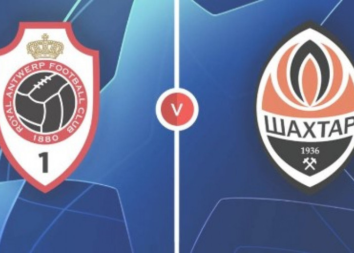 Prediksi Royal Antwerp Vs Shakhtar Donetsk Liga Champions Matchday 2, H2H serta Live Streaming