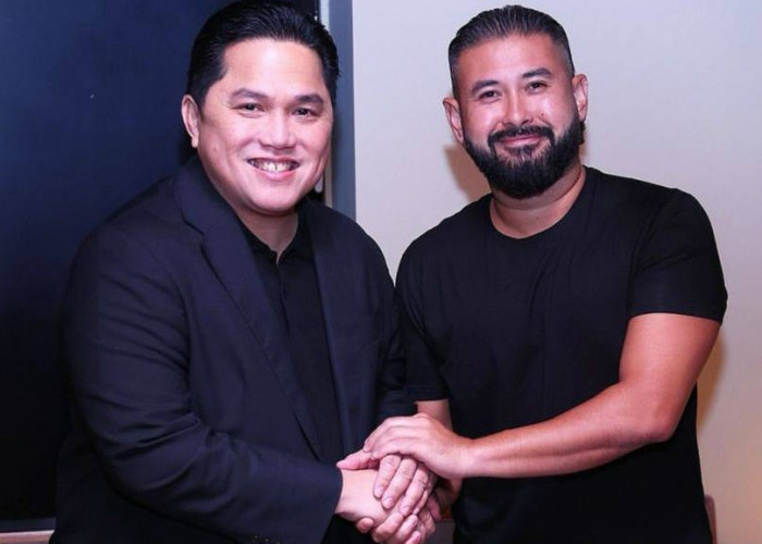 Erick Thohir Bertemu Putra Mahkota Johor, Bahas Naikkan Kualitas Sepakbola ASEAN