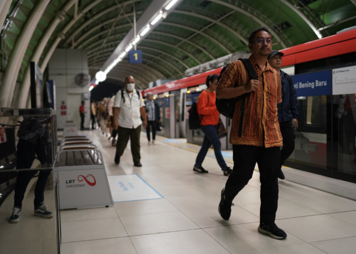 KAI Perpanjang Operasional LRT Jabodebek pada Malam Tahun Baru hingga Pukul 01.33 WIB