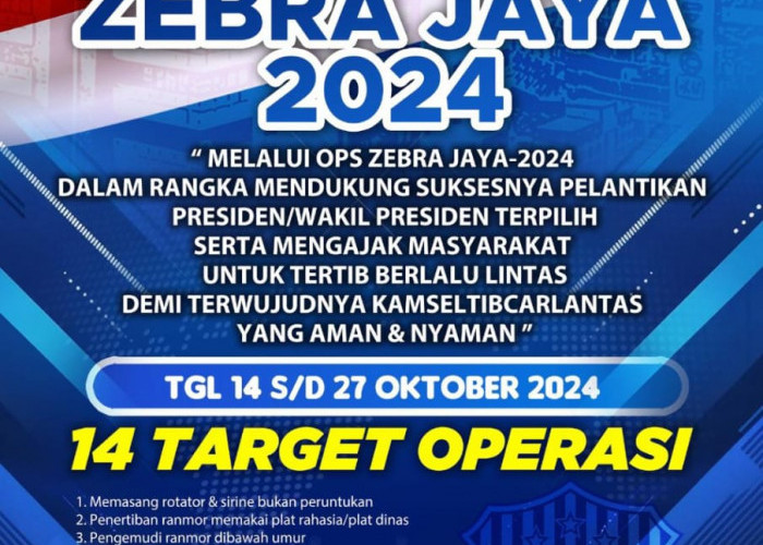 Catat Tanggalnya! Operasi Zebra Jaya Digelar di Jakarta, Berikut Targetnya 