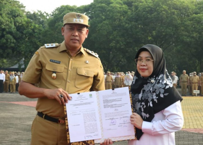 KPU dan Pemkot Bekasi Tandatangani kerjasama Pemilu Damai