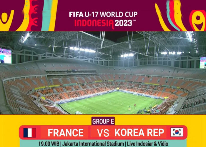 Piala Dunia U-17: Prancis Vs Korea Selatan 15 November 2023, Head To Head Serta Live Streaming