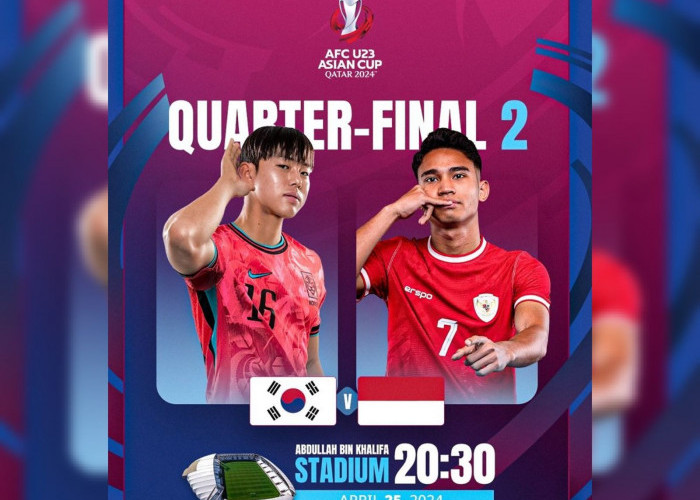 Link Live Streaming Perempat Final Piala Asia U23 2024 Timnas Indonesia vs Timnas Korea Selatan