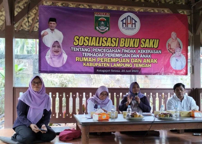 RPA Lampung Tengah Gelar Sosialisasi Buku Saku tentang Pencegahan Tindak Kekerasan Terhadap Perempuan dan Anak