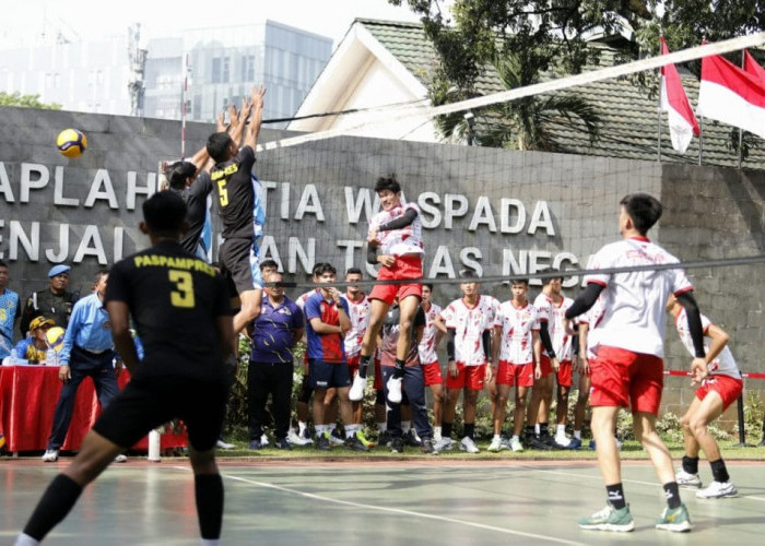 Pertandingan Persahabatan Paspam PM Kamboja vs Paspampres RI Menutup Program Latihan di bawah PBVSI