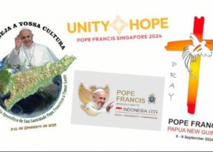 Makna Logo dan Moto Kunjungan Resmi Paus Fransiskus ke Indonesia pada September 2024