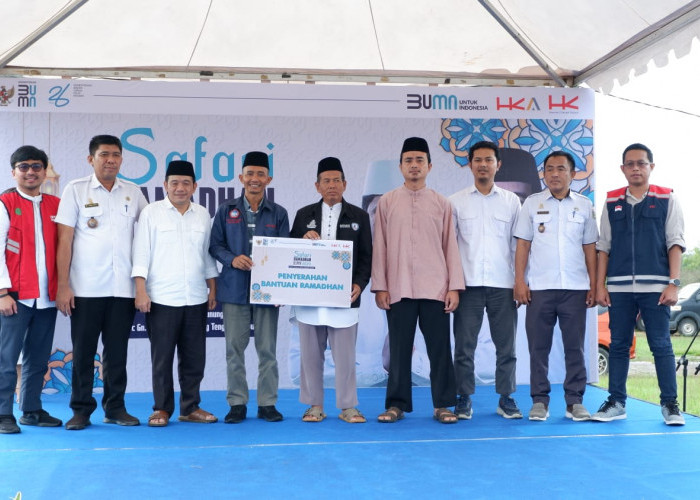 HK Meriahkan Safari Ramadan di Lampung Tengah, Gelar Pasar Murah 1000 Sembako hingga Bazar UMKM