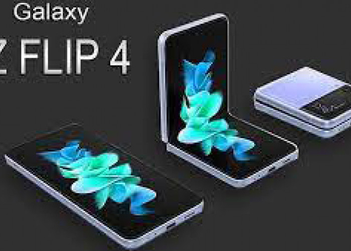 Smartphone Galaxy Samsung Flip 4 5G, Terdepan