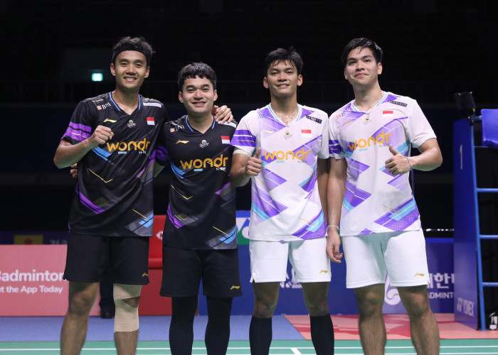 Leo/Bagas Lolos ke Final Usai Perang Saudara di Korea Open 2024