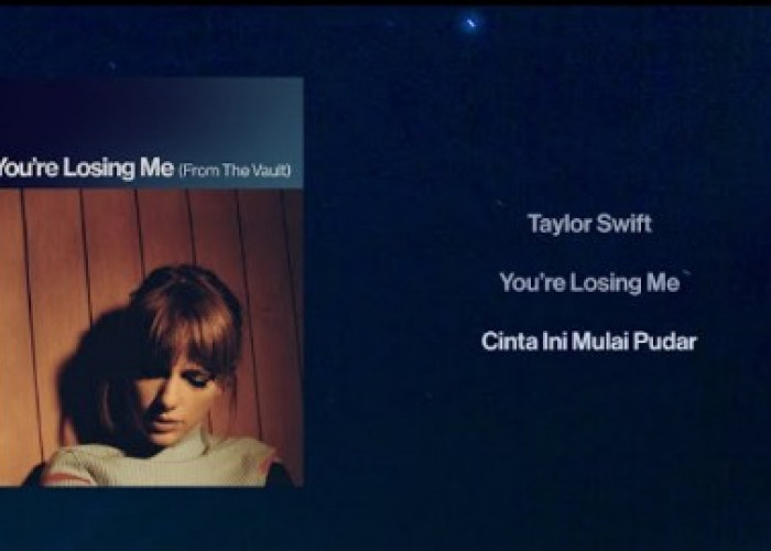 Lirik Lagu You're Losing Me - Taylor Swift yang Trending di Spotify Lengkap dengan Terjemahan 